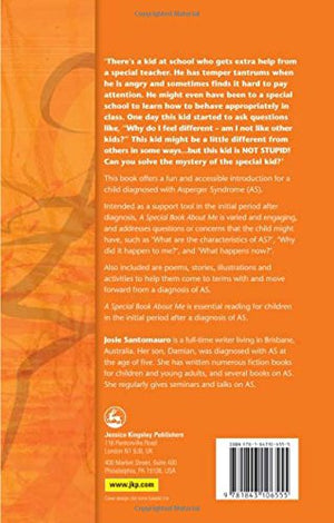 A Special Book About Me: A Book for Children Diagnosed with Asperger Syndrome (Asperger Syndrome After the Diagnosis),Used