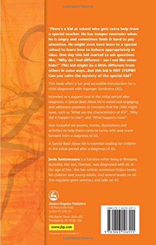 A Special Book About Me: A Book for Children Diagnosed with Asperger Syndrome (Asperger Syndrome After the Diagnosis),Used