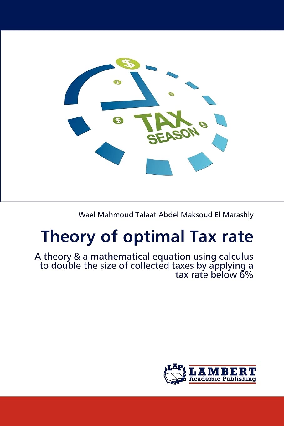 Theory of optimal Tax rate: A theory & a mathematical equation using calculus to double the size of collected taxes by applying ,Used