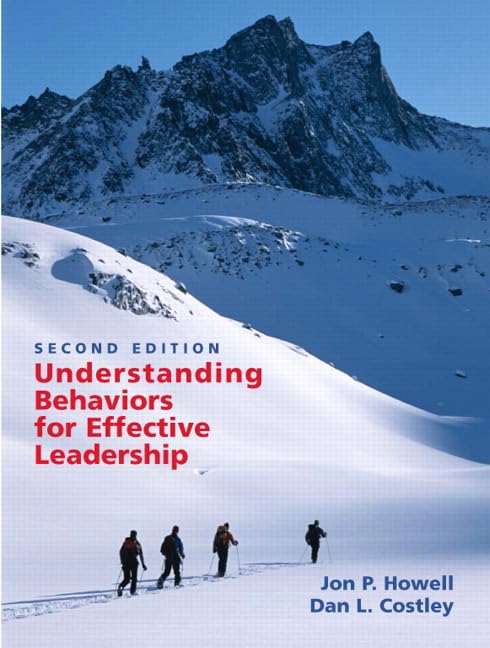 Understanding Behaviors for Effective Leadership,Used