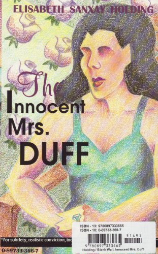 Blank Wall The The Innocent Mrs Duff,Used
