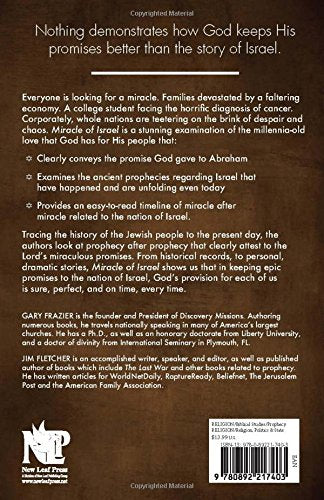 Miracle of Israel: The Shocking, Untold Story of God's Love for His People,Used