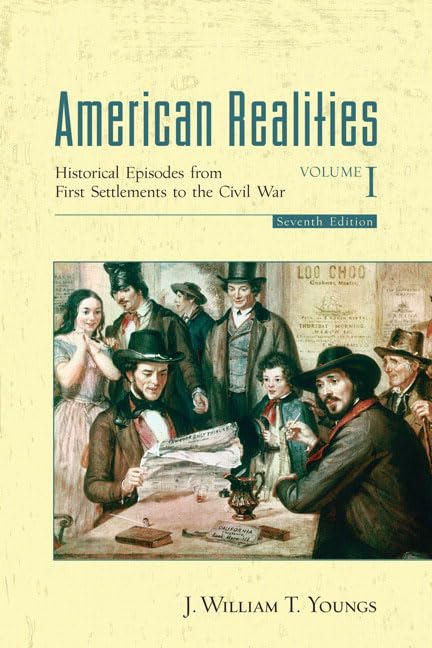 American Realities, Volume 1 (7th Edition),Used