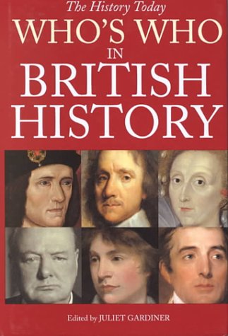 Who's Who in British History,New