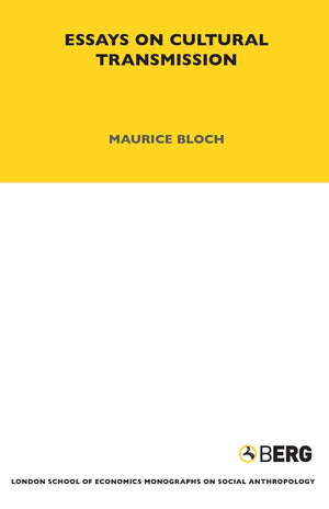 Essays on Cultural Transmission (LSE Monographs on Social Anthropology),Used