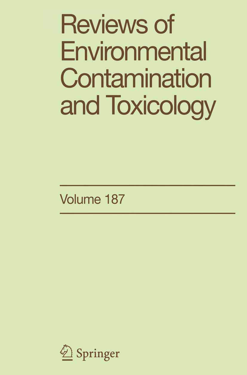 Reviews Of Environmental Contamination And Toxicology (Reviews Of Environmental Contamination And Toxicology, 187)