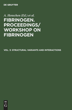 Structural Variants And Interactions: Stockholm, Sweden, July 910, 1983 (German Edition)