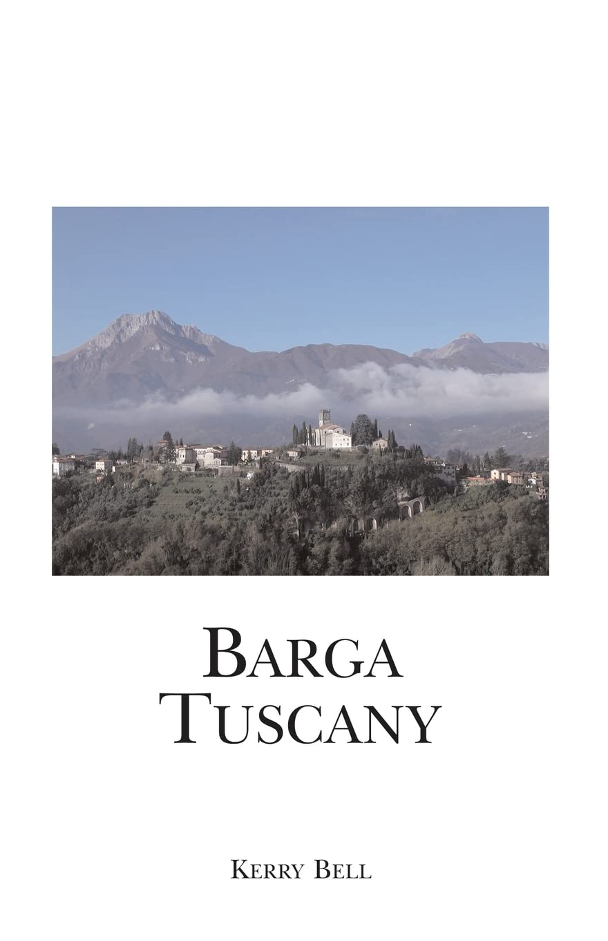 Barga Tuscany: A walking tour of the historic center of the beautiful medieval hill town of Barga, (Lucca) Tuscany, Italy,Used