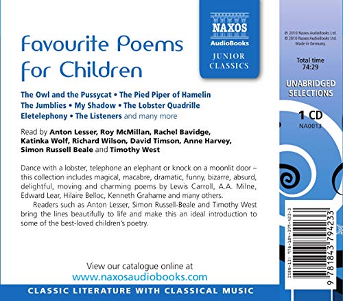 Favourite Poems for Children,Used