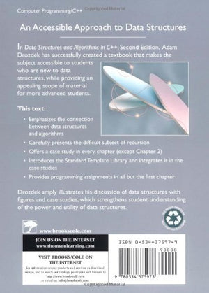 Data Structures and Algorithms in C++, Second Edition,Used