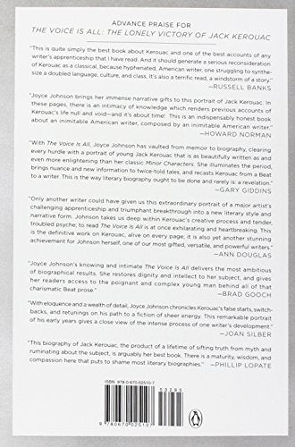 The Voice Is All: The Lonely Victory of Jack Kerouac,Used