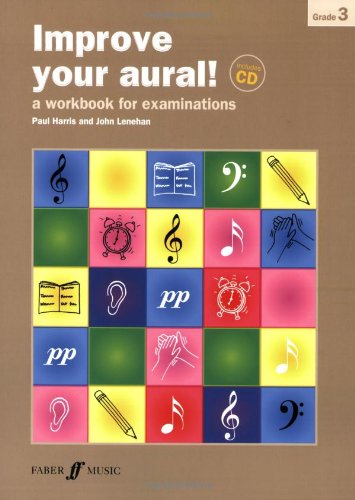 Improve Your Aural! Grade 3: A Workbook for Examinations, Book & CD (Faber Edition: Improve Your Aural!),Used