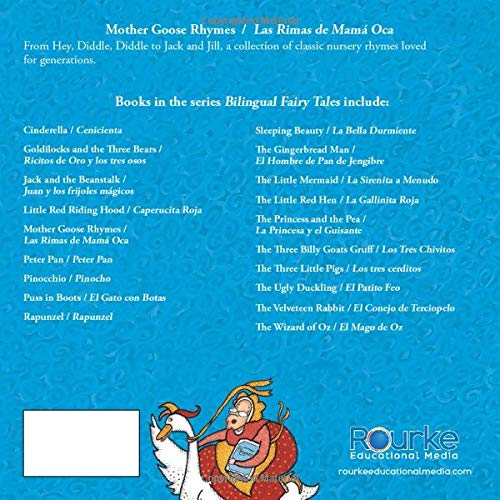 Bilingual Fairy Tales Mother Goose Rhymes (English and Spanish Edition),Used