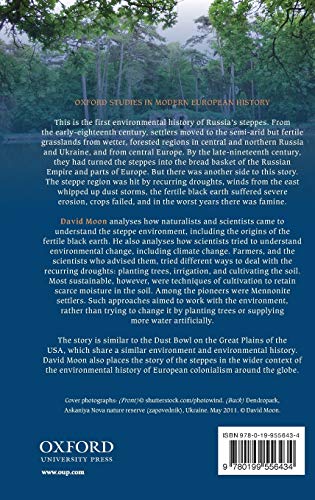 The Plough that Broke the Steppes: Agriculture and Environment on Russia's Grasslands, 17001914 (Oxford Studies in Medieval Eur,Used
