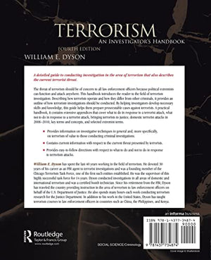 Terrorism, Fourth Edition: An Investigator's Handbook,Used