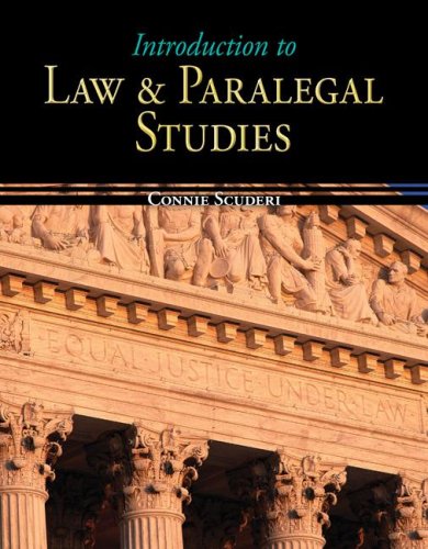 Introduction to Law & Paralegal Studies,Used