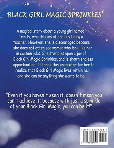 Black Girl Magic Sprinkles,Used