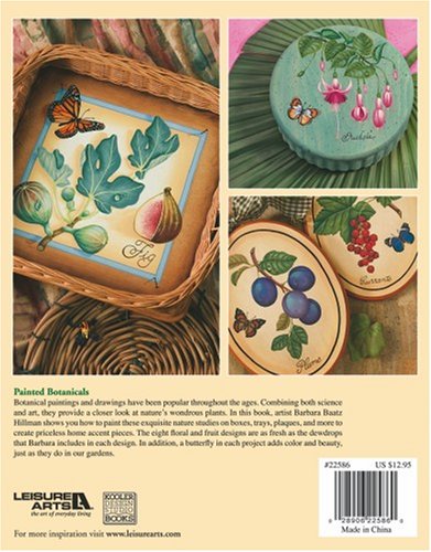 Painted Botanicals (Leisure Arts #22586),Used