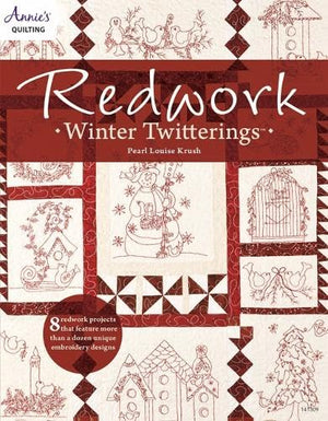 Redwork Winter Twitterings,New