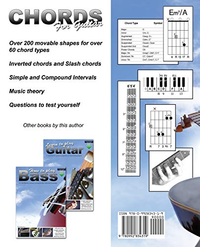 Chords for Guitar: Transposable Chord Shapes using the CAGED System,Used