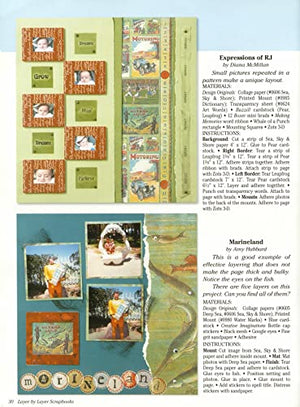 Layer By Layer Scrapbooks (05299 Magazine),Used