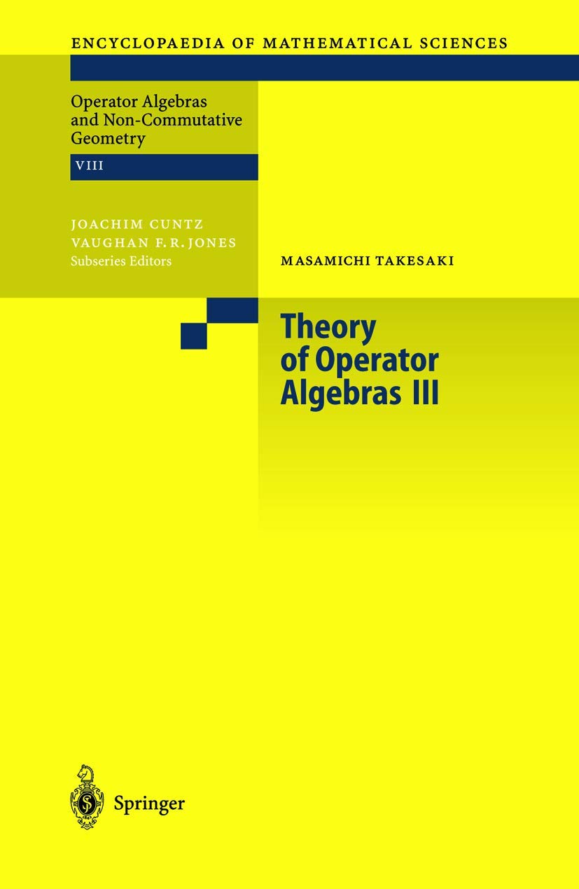 Theory of Operator Algebras III,Used
