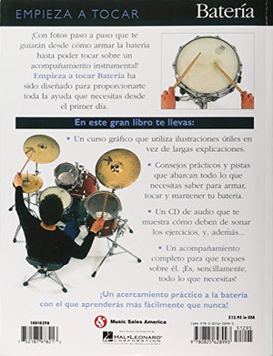 TOCAR BATERIA BKCD (Empieza A Tocar) (Spanish Edition),Used