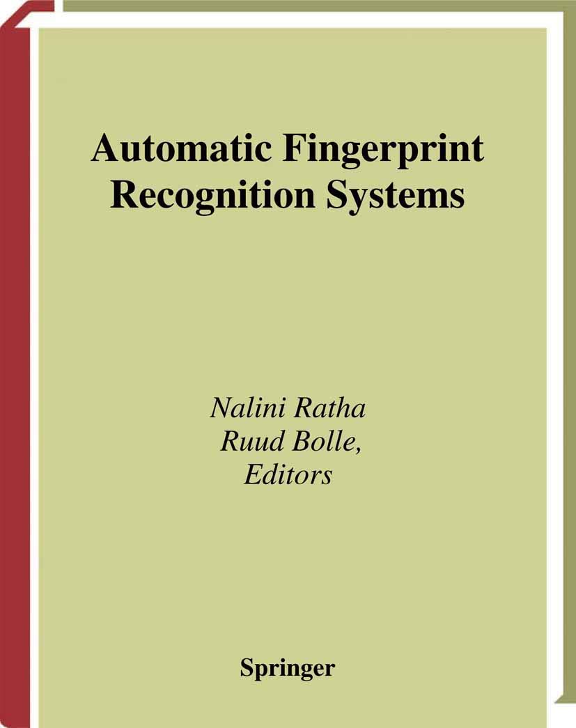 Automatic Fingerprint Recognition Systems,Used