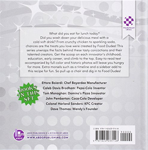 Ettore Boiardi: Chef Boyardee Manufacturer (Food Dudes)