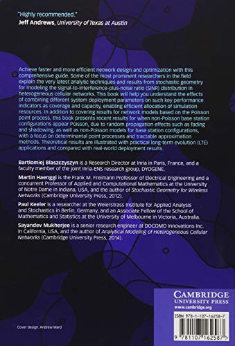 Stochastic Geometry Analysis of Cellular Networks,Used