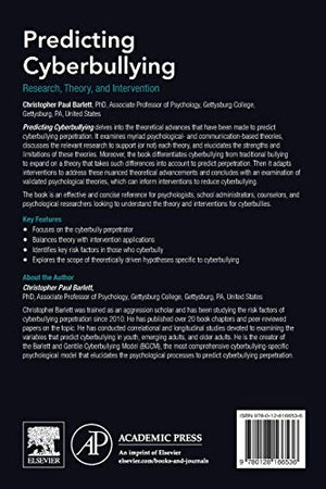 Predicting Cyberbullying: Research, Theory, and Intervention,Used