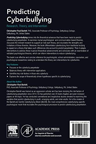 Predicting Cyberbullying: Research, Theory, and Intervention,Used