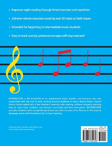 NOTEBUSTERS (Notebusters Music Workbooks),New