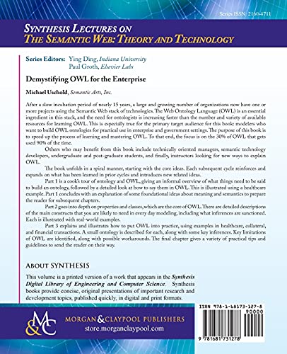 Demystifying Owl for the Enterprise (Synthesis Lectures on Semantic Web: Theory and Technology),Used