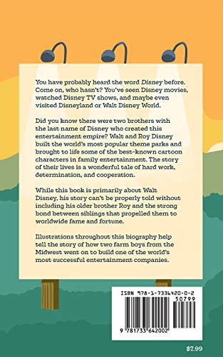 Meet the Disney Brothers: A Unique Biography About Walt Disney,Used