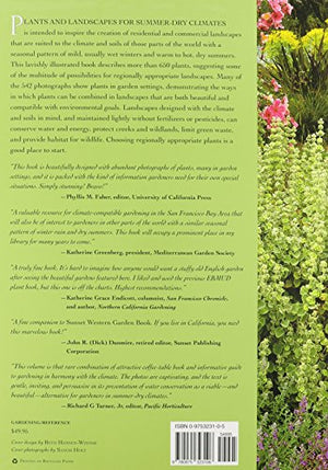 Plants And Landscapes For Summerdry Climates Of The San Francisco Bay Region,New
