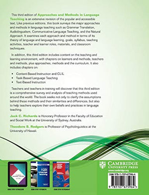 Approaches and Methods in Language Teaching,New
