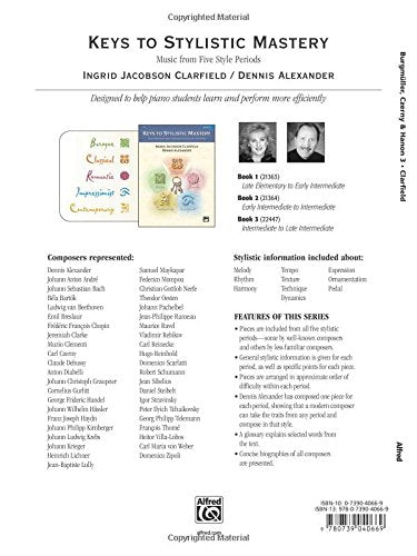 Burgmller, Czerny & Hanon  Piano Studies Selected For Technique And Musicality, Bk 3 (Burgmuller, Czerny & Hanon)