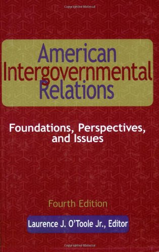 American Intergovernmental Relations, Fourth Edition,Used