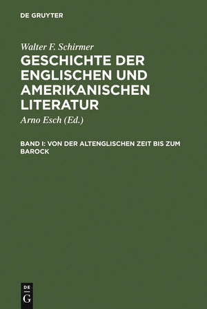 Geschichte der englischen und amerikanischen Literatur : von den Anfangen bis zur Gegenwart,Used