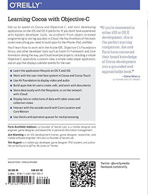 Learning Cocoa with ObjectiveC: Developing for the Mac and iOS App Stores,New