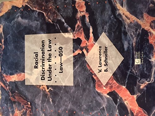 Racial Discrimination Under The Law,Used