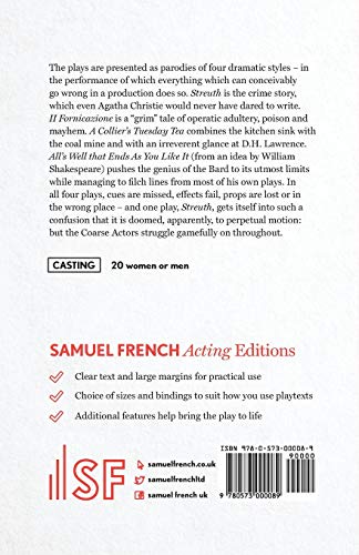 Four Plays for Coarse Actors,Used