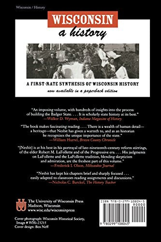 Wisconsin: A History,Used