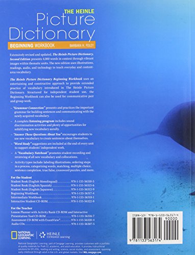 The Heinle Picture Dictionary Beginning Workbook, Second Edition,Used