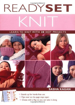 Ready, Set, Knit: Learn To Knit With 20 Hot Projects,Used