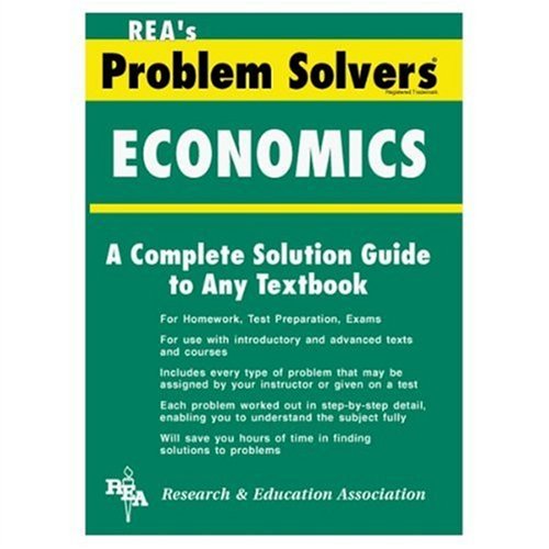 Economics Problem Solver (Problem Solvers Solution Guides)