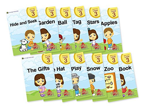 Meet The Sight Words  Level 3  Easy Reader Books (Boxed Set Of 12 Books)