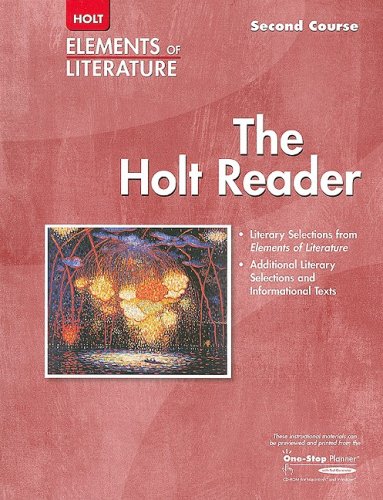 Elements Of Literature: Reader Grade 8 Second Course,Used