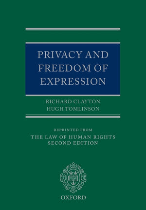 Privacy And Freedom Of Expression (Law Of Human Rights)